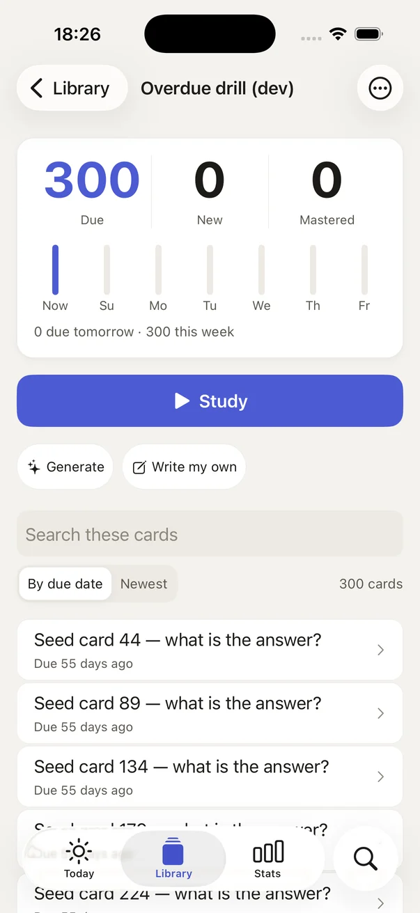 MemSpark: deck details, light appearance